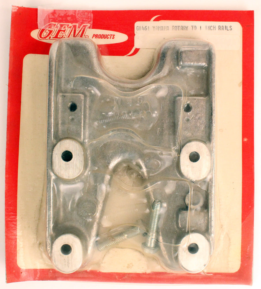 G1461 Gem Motor Mount for Rotary Valve Yamaha Engine, 1" Frame Rail Size