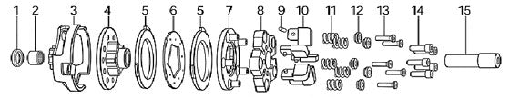(11) HDC-5 Matched Springs Set