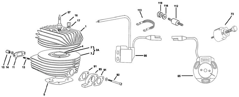 4. 99-2219 KPV-100 Head Gasket .005" Thick
