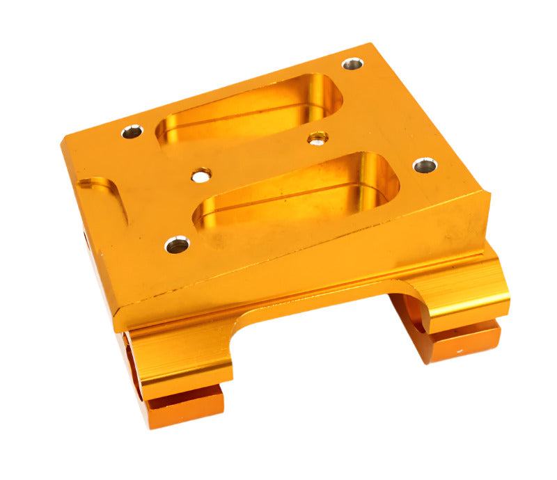 Close Out! Parolin Gold Engine Mount, Two Piece Slider with Clamps, 30mm