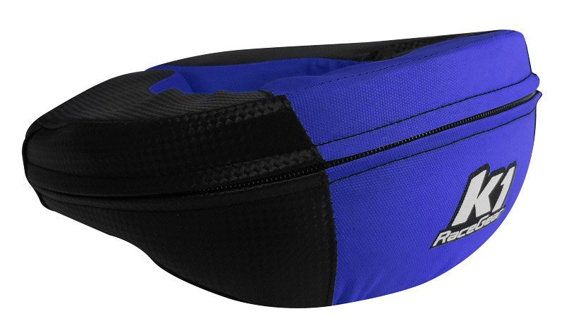 K1 Karting Neck Collar, Carbon Style with Color