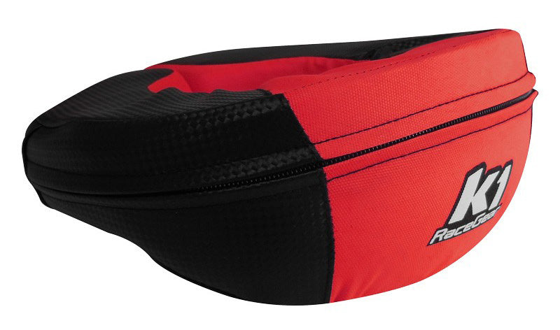K1 Karting Neck Collar, Carbon Style with Color