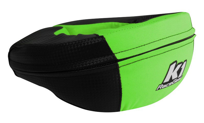 K1 Karting Neck Collar, Carbon Style with Color