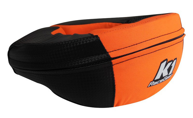 K1 Karting Neck Collar, Carbon Style with Color