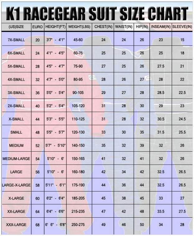 K1 GK2 Level 2 Kart Racing Suit