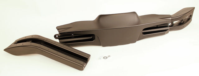 KG CIK RS3 Plastic Adult Adjustable Rear Bumper, Black