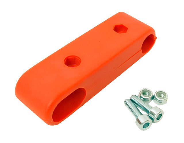 N. 0301.C1 Tony Kart OTK Center Plastic Bracket for Front Nose Bumper Support