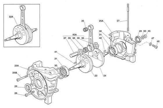 (30) IA-30407 IAME Bearing Shim .10mm Leopard