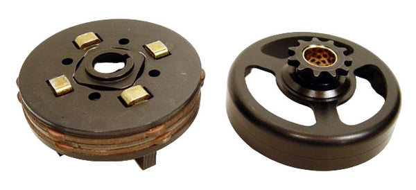 L&T 2 Disc Mini Dry Clutch for Yamaha KT100 - Shop Karting Parts