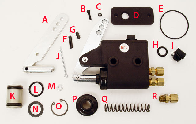 MCP C. 881 Brake Master Cylinder Top Screw O-Ring