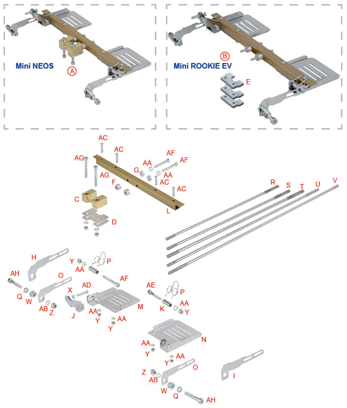 AC. V.TB6x30 Tony Kart OTK M6x30mm Button Head Allen Bolt