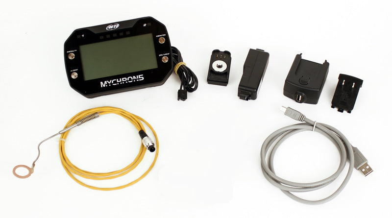 AIM Mychron 5S Kart Gauge, Single Temp with GPS