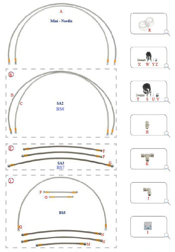 Z. D.M5A.B Tony Kart OTK Short M5 Locking Nut