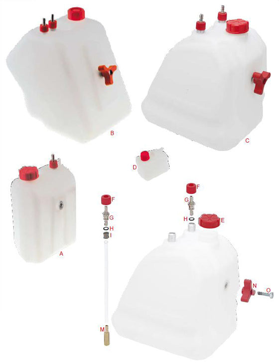 D. 0260.00 Tony Kart OTK Recovery Fuel Tank