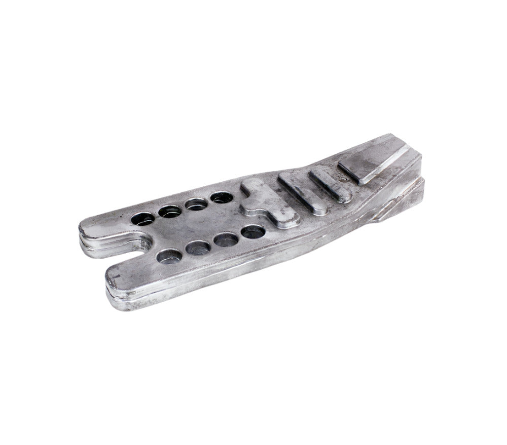 Front Nose Lead Weight Shaped to Fit Under OTK Lower Steering Support, 4.5 Pound Weight