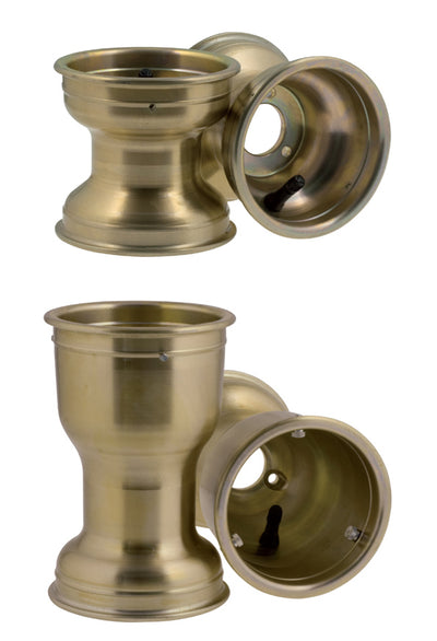 OTK Tony Kart MXC Forged Magnesium Wheel Set 130mm and 210mm x 5"