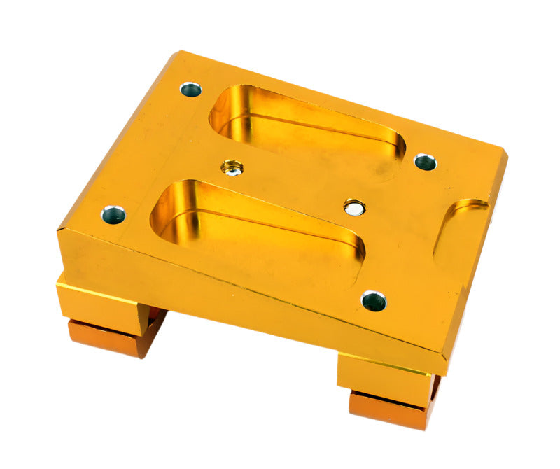 Close Out! Parolin Gold Engine Mount, Two Piece Slider with Clamps, 30mm