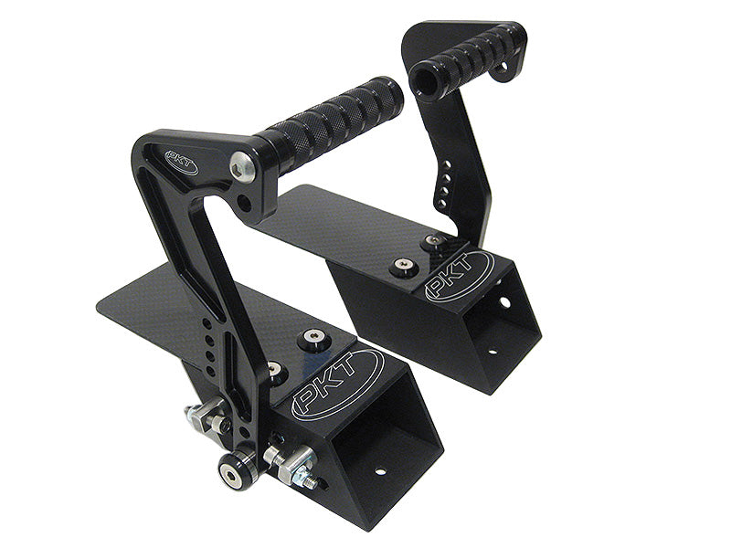PKT Pedal Heel Risers with PKT Billet Pedals, Pair