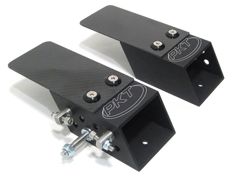 PKT Pedal Heel Risers with Pedal Mounting Pins