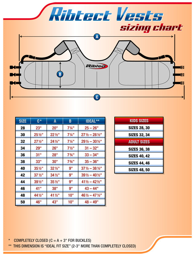 Ribtect 4 Karting Ribvest