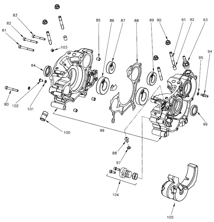 89. W302/ROK Vortex Rok GP Counter Balance Bearing 6005