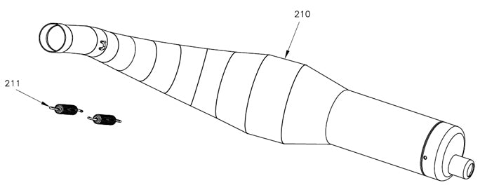211. W10036 Vortex Rok GP Exhaust Spring