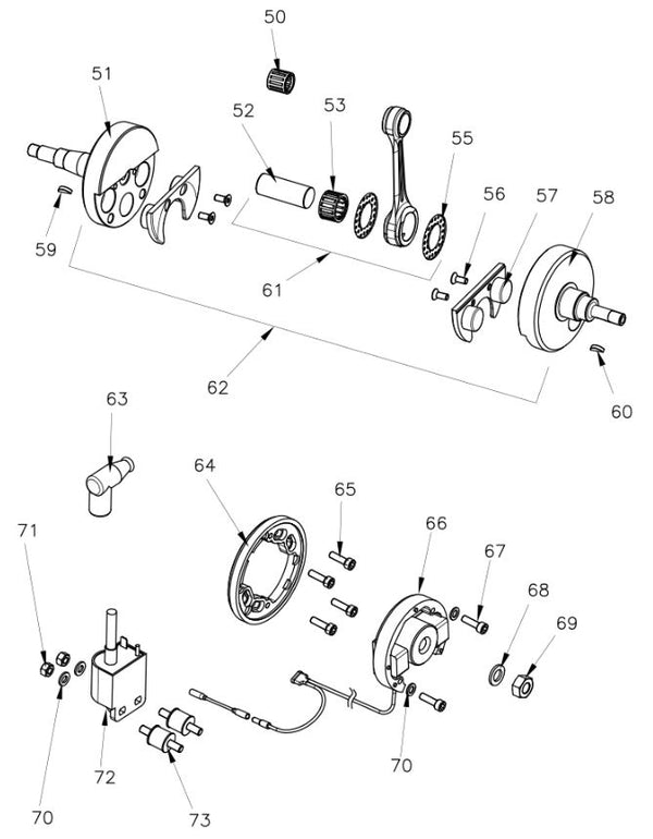 53. W10320/B6 Vortex Rok VLR Lower Rod Cage Bearing - Shop Karting