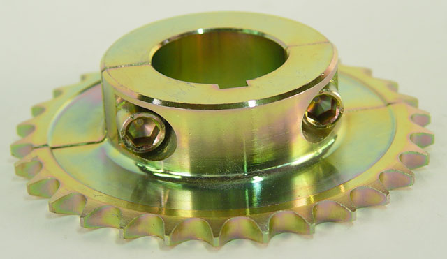 50mm Steel Rear Two Piece Sprocket #428 Chain for Shifter Karts