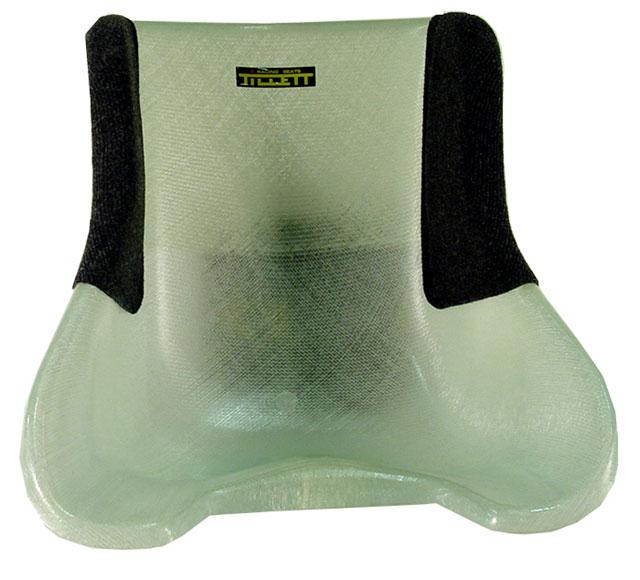 Close Out! Tillett T8 1/4 Pad Karting Seat, Small Green Padding