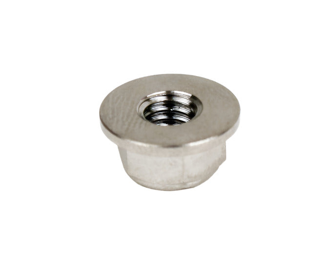 6mm Titanium Flanged Nylock Nut