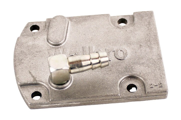13. 21-649 Walbro WB3A Carburetor Bottom Carburetor Cover with Pulse Fitting Yamaha KT100