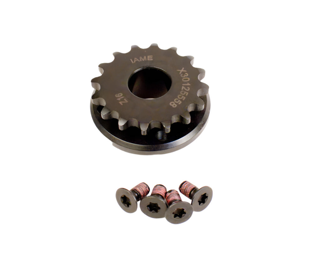 (355A) X301255 IAME X30 16T Sprocket Kit