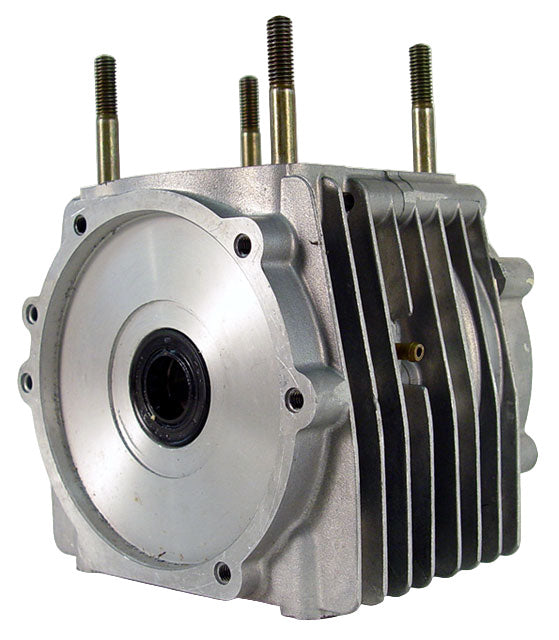 1. Yamaha KT100 Crank Case, Both Halves