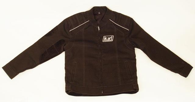 Black with Right Arm Heat Safety Sleeve Smal-XXL Kart Racewear Racing Jacket 