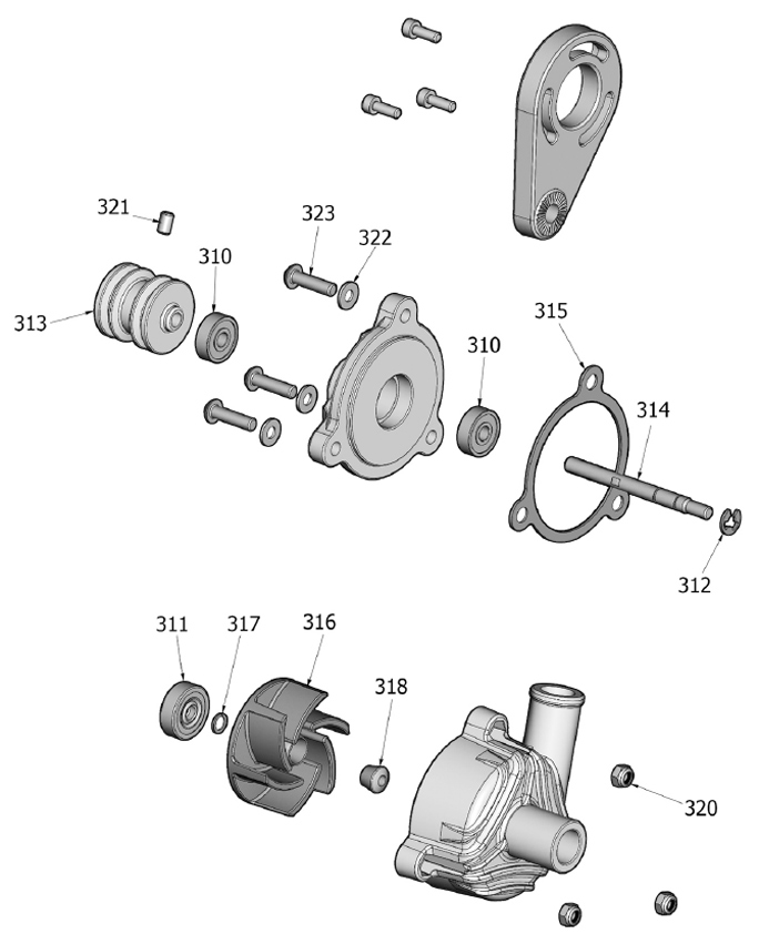 cycle pump parts