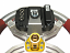 PKT OTK Tony Kart Mychron 5 Gauge Steering Wheel Mount 