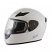 Zamp FS-8 Solid Color Helmet - White