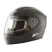 Zamp FS-8 Solid Color Helmet - Black