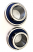 Speed-Spec 30mm Steel Precision Axle Bearing, Blue Removable Seals