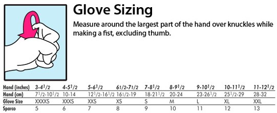 Evo Size Chart