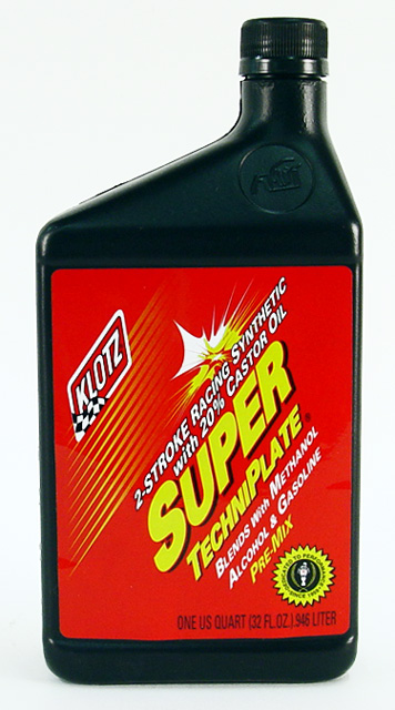 KLOTZ Super Techniplate Synthetic 2-Stroke Premix Oil (1 Quart)