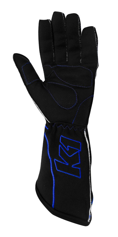 K1 Race Gear RS1 Reverse Stitch Kart Racing Gloves Red/Black, Small