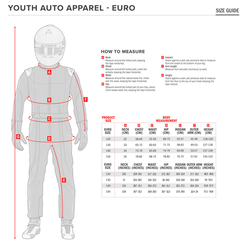 Closeout! 2023 Alpinestars KMX9 V2 S Youth Karting Race Suit