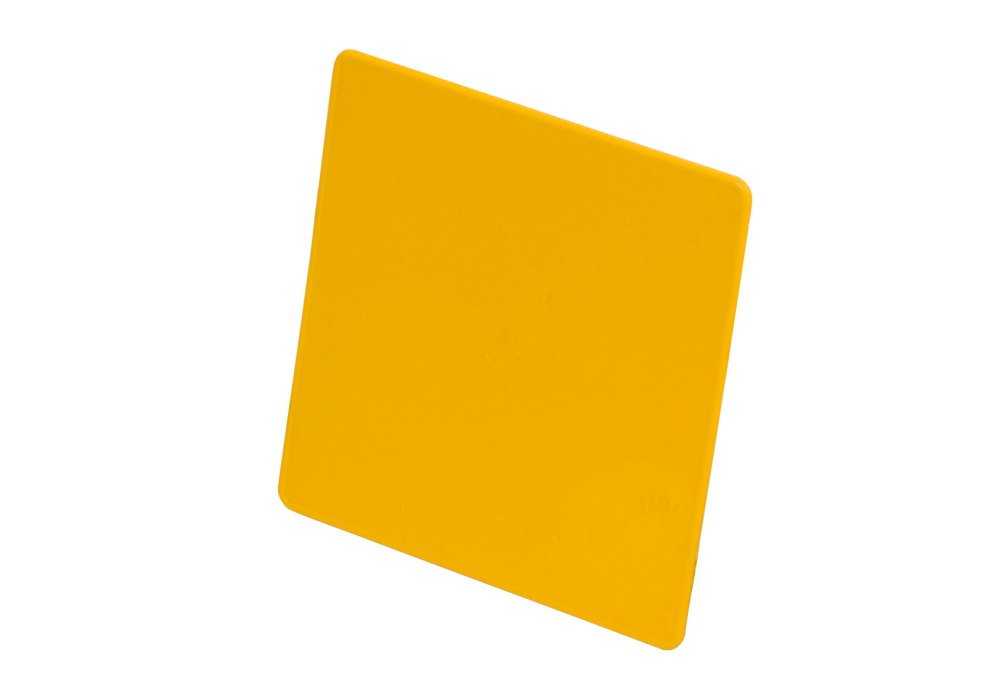 U. 0069.00 Tony Kart OTK Plastic Yellow Number Panel 