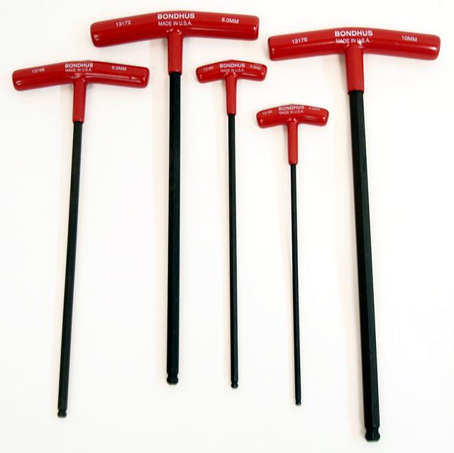 13148 Metric T Handle Ball Driver Allen Wrench Set