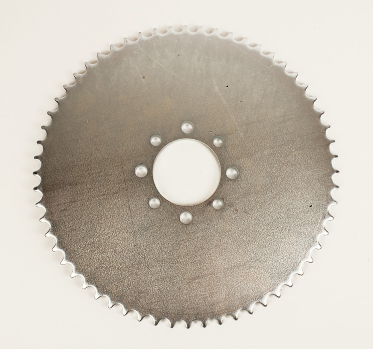 #8249 60 tooth #40 Steel, One Piece Sprocket