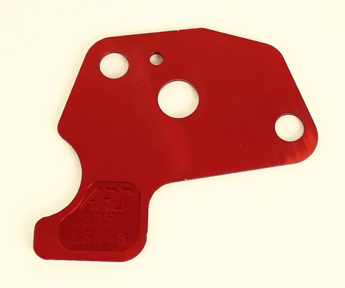 DJ-1375 ARC Clone Restrictor Plate, Red .375" Hole Size