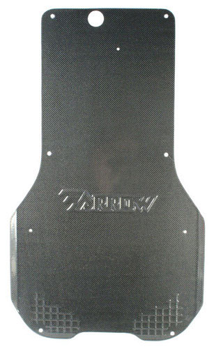 DPE-KFT01 Arrow X1-CIK Carbon Fiber Sticker Design on Aluminum Floor Tray