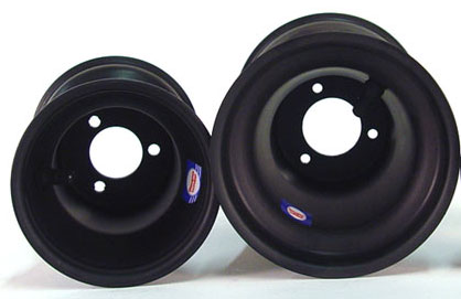 705-179 Douglas Black 1-Piece Wheel 5"x5"