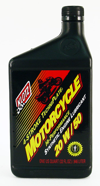 Klotz KL-850 Four Cycle Motorcycle Oil, Case